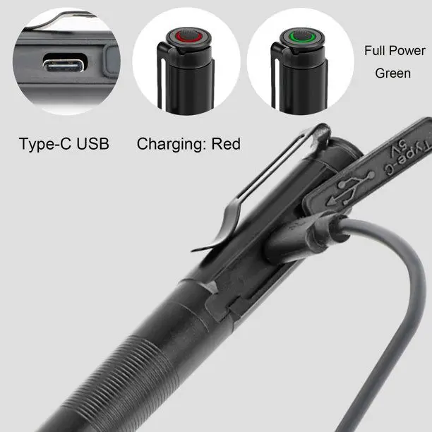 Rechargeable LED Handheld Pen Torch light – photo 3
