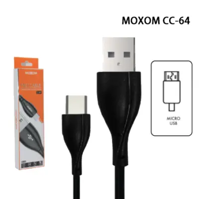 MOXOM 1 Meter Fast Charging 2.4A Data Cable usb micro - Shopo.lk Sri Lanka
