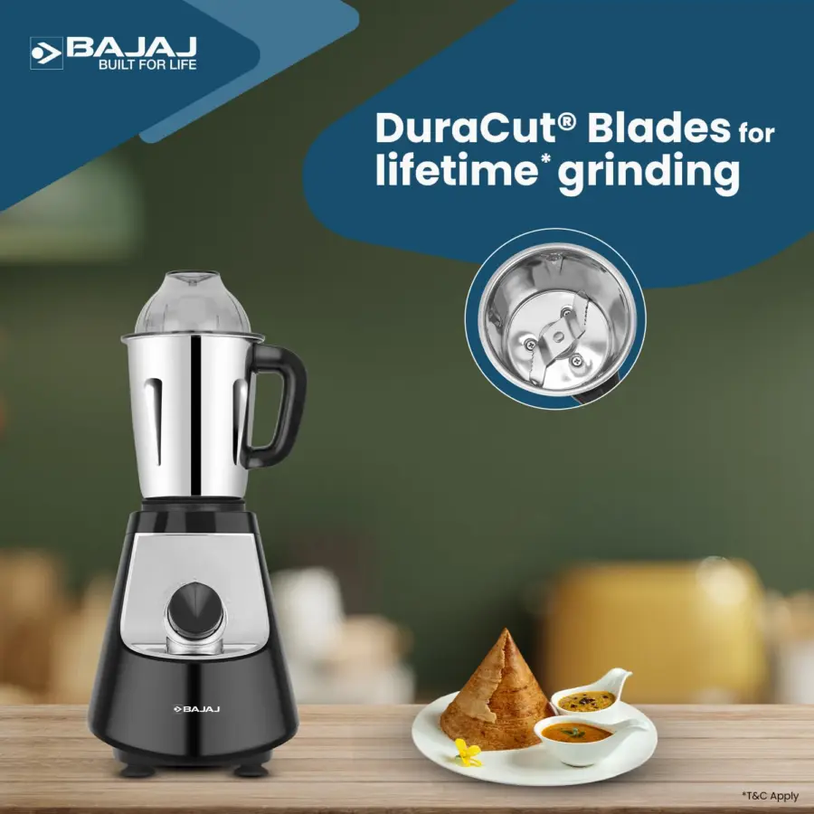 Bajaj Military Series Evoque 4 Jar 1000W Mixer Grinder – photo 4