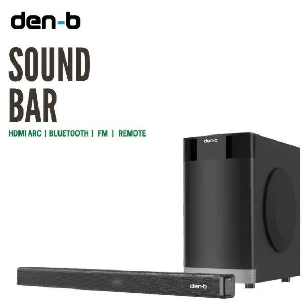 DEN-B Sound Bar and Speaker Sub-Woofer – photo 2