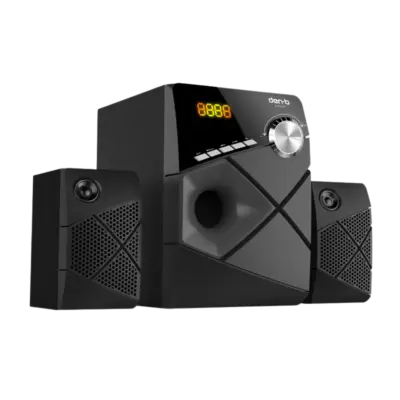 Den-B subwoofer Speaker System 2.1 D-531SP with warranty USB FLASH FM RADIO 2 Speakers BLUETOOTH CARD READER SUPER BASS QUALITY SOUND