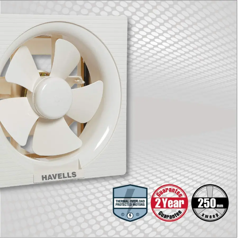 Havells Indian Plastic Exhaust Fan 08 & 10 Inch (06 Blade) – photo 4