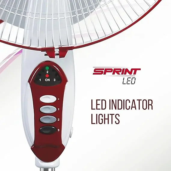 Havells Sprint LED 16″ Remote Pedestal Fan (Indian) – photo 3