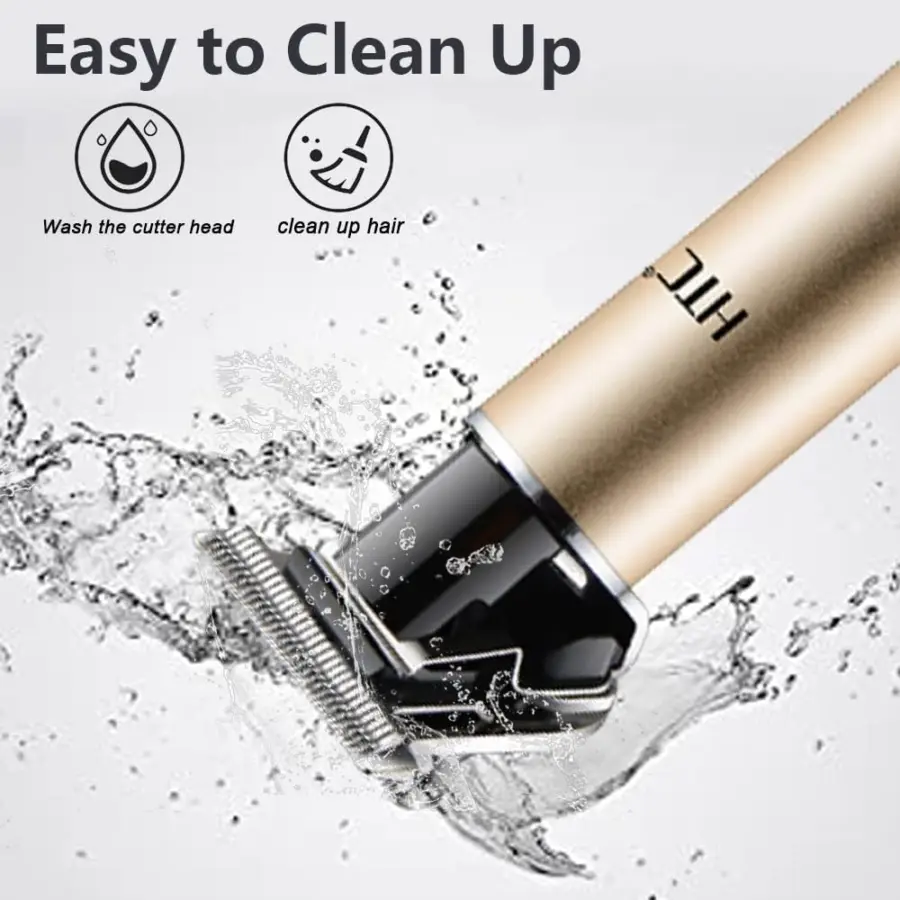 HTC Rechargeable Beard Trimmer AT-172 (Gold) – photo 5