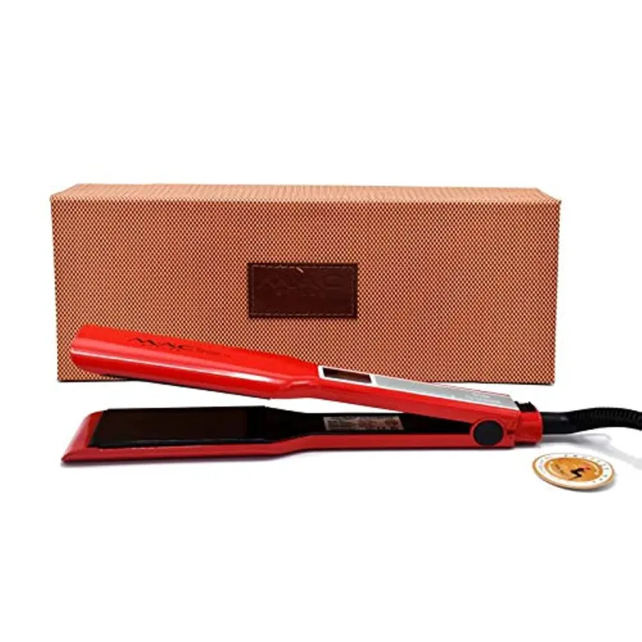 MAC Styler Professional LCD Hair Straightener – MC-2028 (Ceramic Red) – photo 4