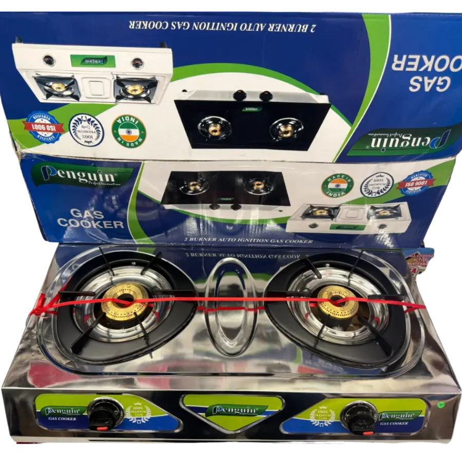 buy-penguin-2-burner-stainless-steel-gas-cooker-made-in-india-100-percent-stainless-steel-brass-burner-lpg-gas