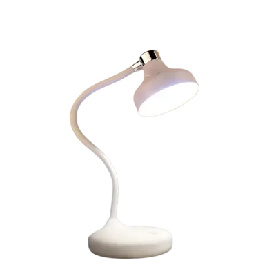 Rechargeable 3-Color LED Study Lamp with Touch Control, Eye-Caring Light, Adjustable Brightness, and Storage Organizer – Available at Trontronics.lk
