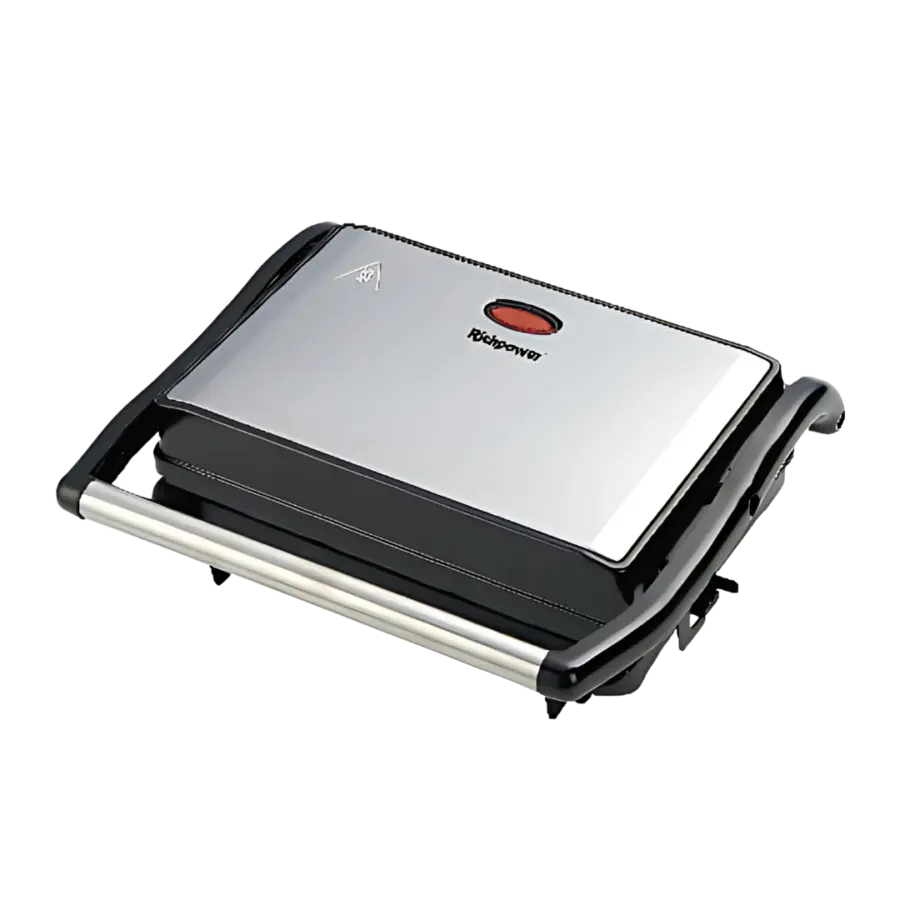Richpower 2-Slice Grill Maker with Non-Stick Plates – Compact & Easy-to-Use Toaster, Available at Trontronics.lk"