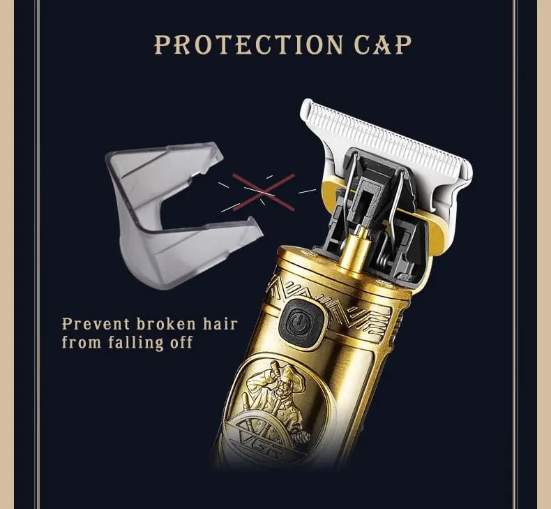 VGR VL-097 Premium Vintage Rechargeable Hair Trimmer – photo 3