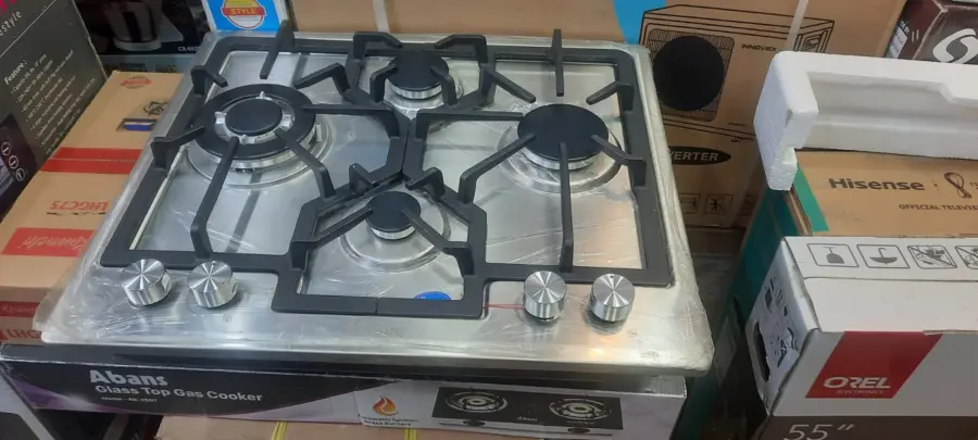 4 Burner Stainless Steel Gas Cooker (European Standards) 1 Year warranty – photo 3