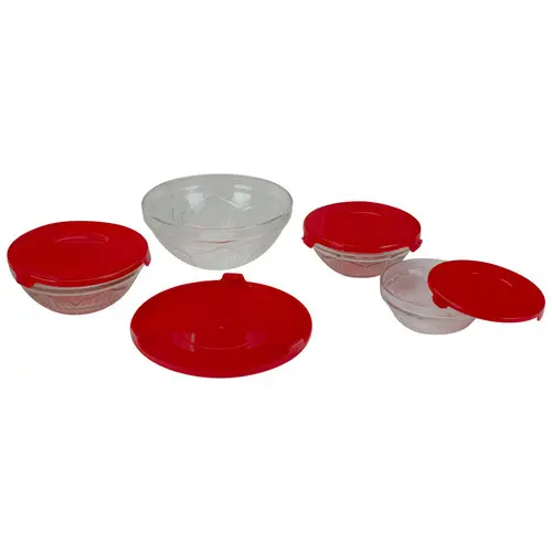 5 in 1 Glass Bowl Set/Serving Bowl – photo 3