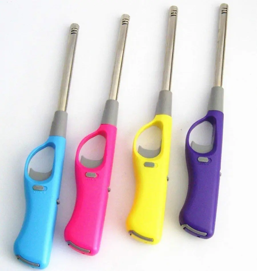 Brand: Jingze Item type: Gas lighter Color: Pink Made of mixed materials Easy to clean Can't be put in the microwave Can't be put in the dishwasher Complete your kitchen accessories