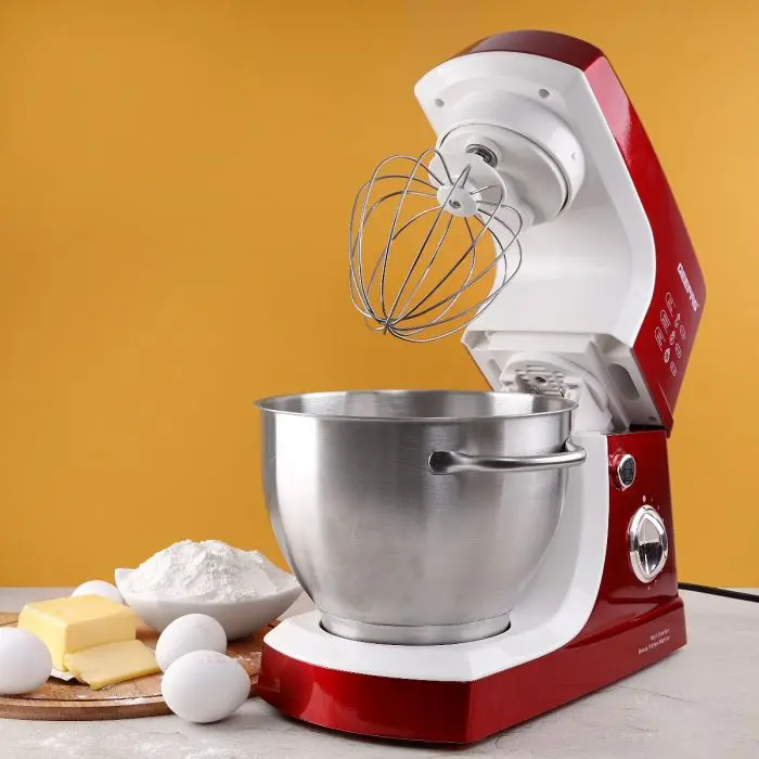 Geepas 3 In 1 600W Stand Mixer Blender – 8 Level Speed, Stainless Steel Bowl, Splash Guard GSM5442 – photo 3