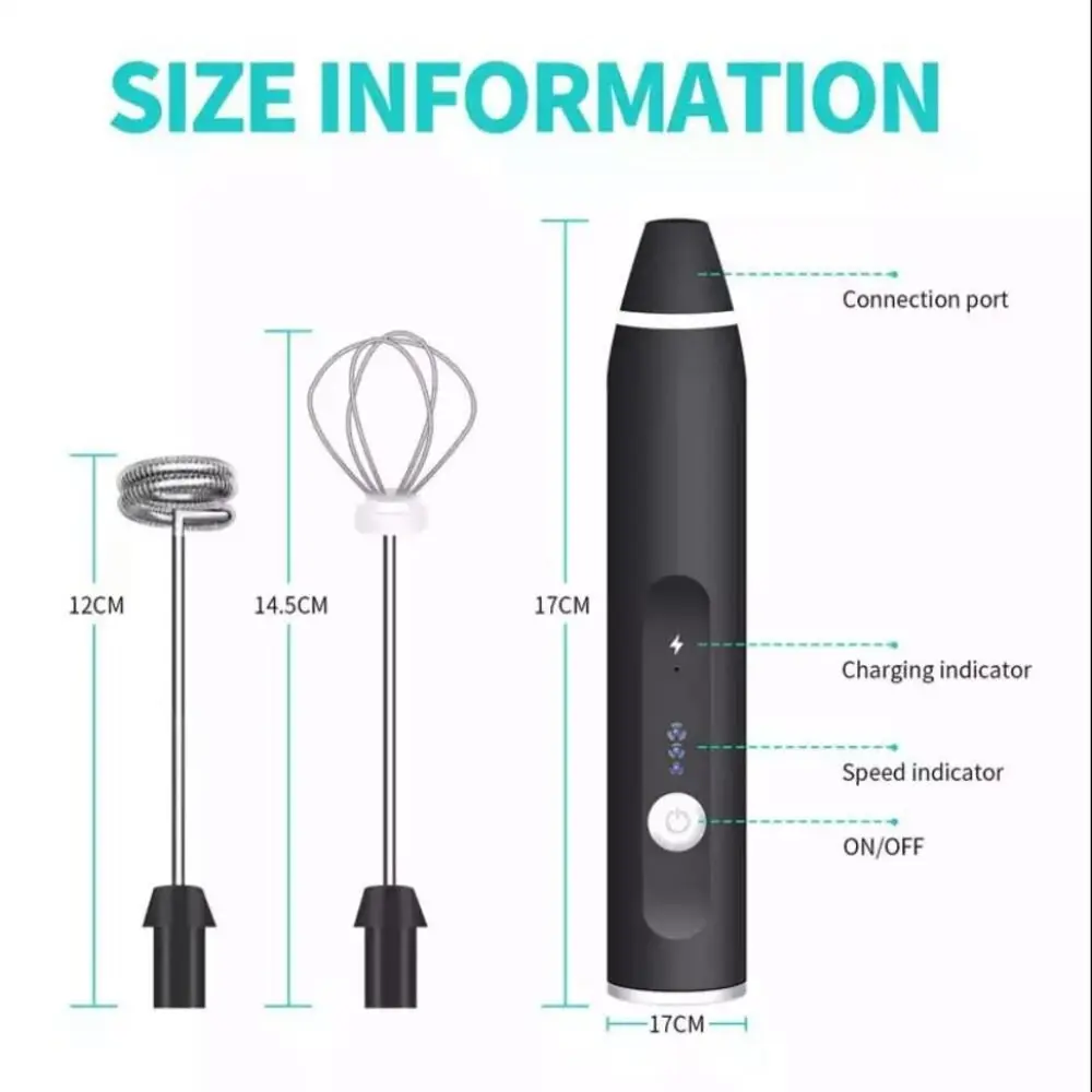 Rechargeable Milk Frother – photo 2