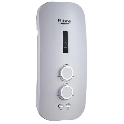 Malaysian RUBINE RWH-SSE862A-CMW INSTANT INSTANT WATER Geyser/HEATER WITH HAND SHOWER ACCESSORIES & AC PRESSURE PUMP (MODERN WHITE) – photo 3
