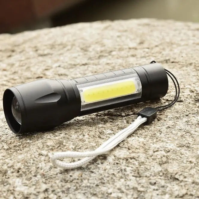 Mini Led USB Rechargeable Flashlight 3W – photo 2