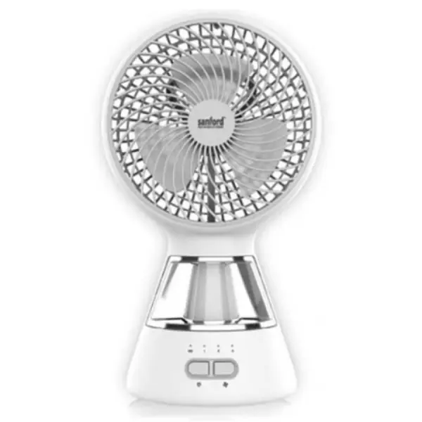 Sanford Rechargeable Mini Multi Functional Table Fan 6W SF6663MFN White – photo 3