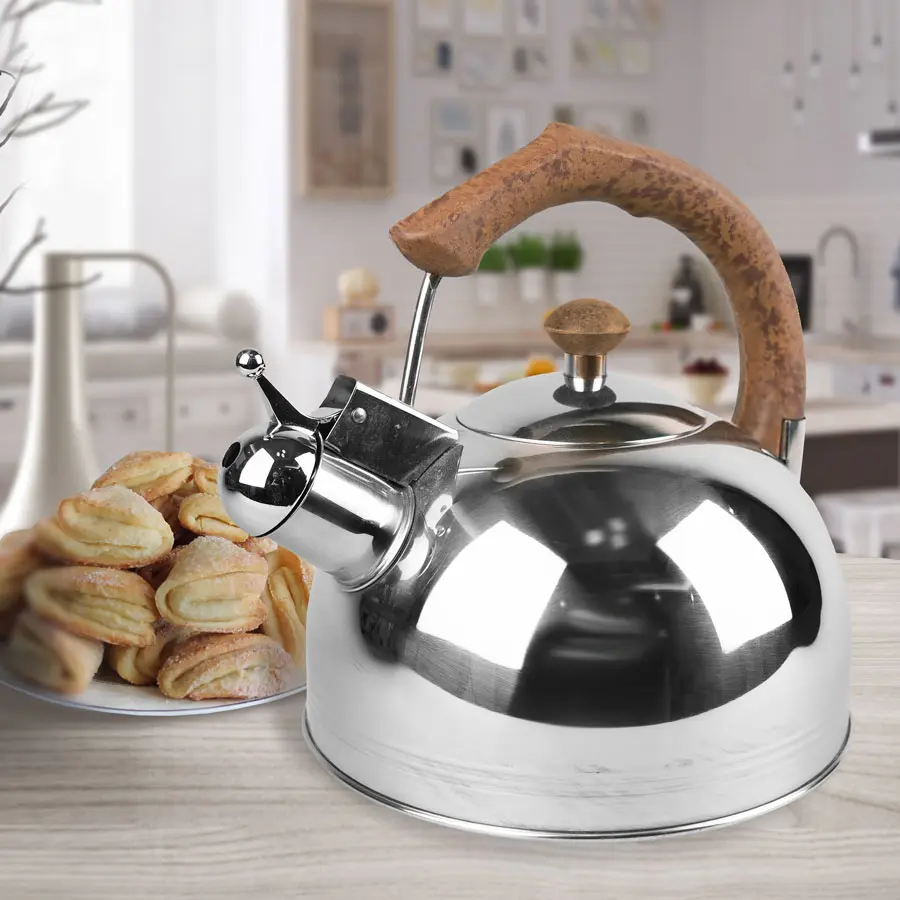 Whistling Kettle Designed Handle 2.5 Liters – photo 3