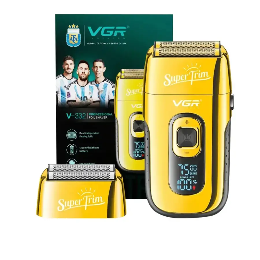 Premium VGR V-332 Professional saloon Series Shaver For Men Gold – photo 1