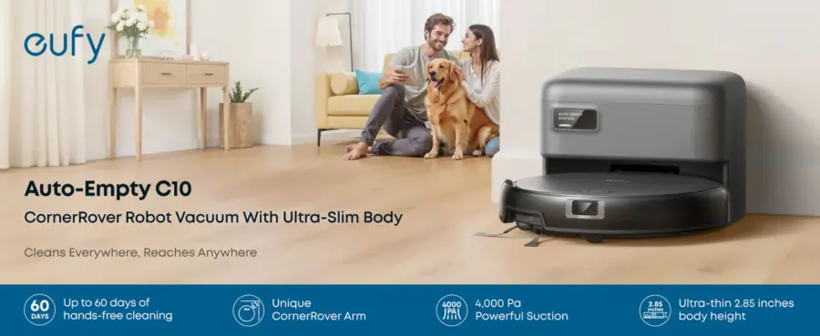Anker Eufy C10 Robot Vacuum with Auto Empty Station product image 5