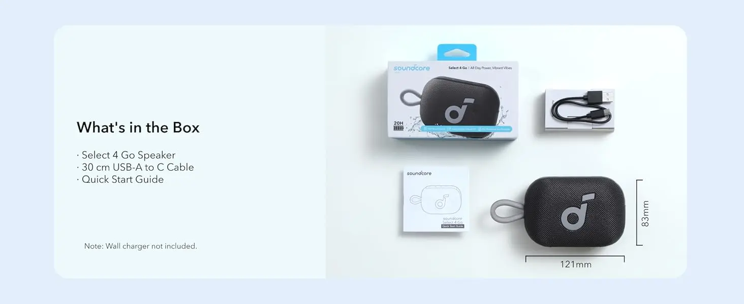 Anker Soundcore Select Go 4 Portable Bluetooth Speaker - feature image 7