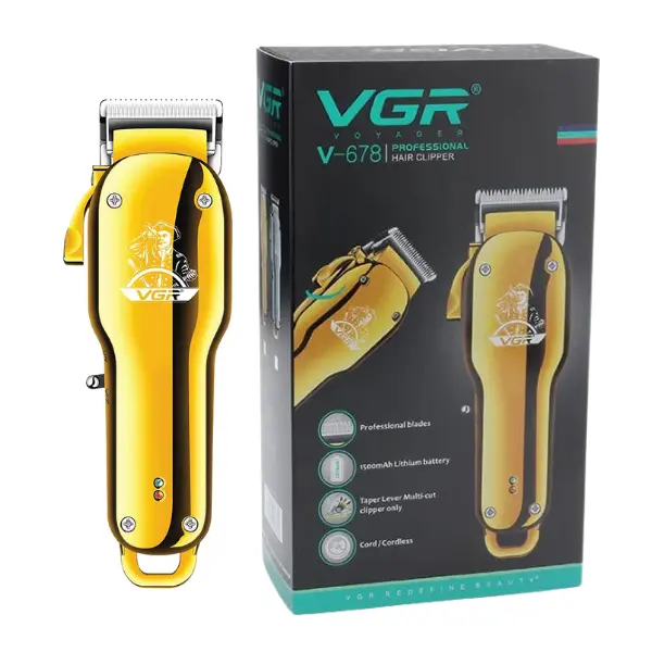 VGR V-678 Hair Trimmer – Cordless Precision Grooming - photo 2 - Shopo.lk