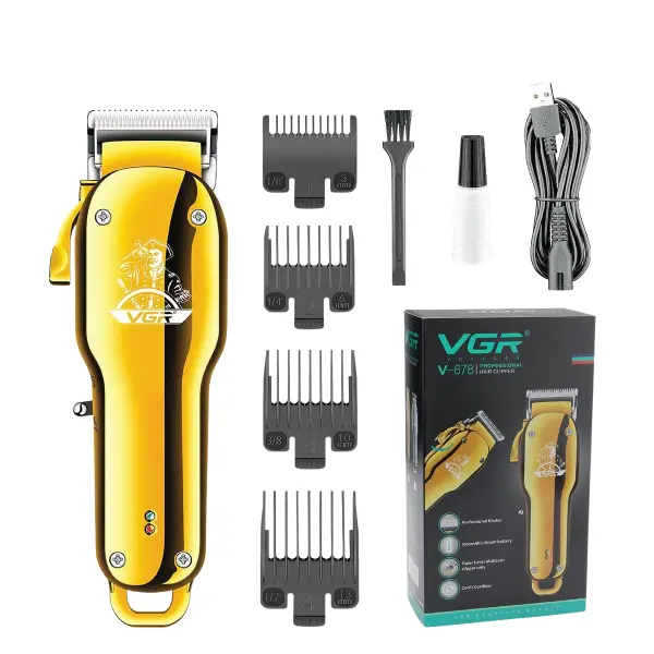 VGR V-678 Hair Trimmer – Cordless Precision Grooming - photo 4 - Shopo.lk