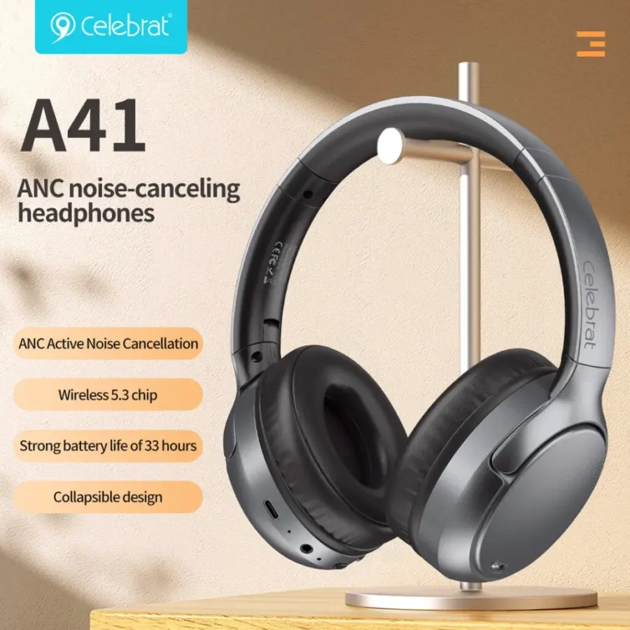 A41 ANC Hifi Wireless Headphone - Shopo.lk Sri Lanka
