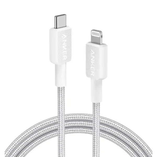 Anker 322 A81B6H11 USB-C to Lightning Braided Cable 6ft - Shopo.lk Sri Lanka