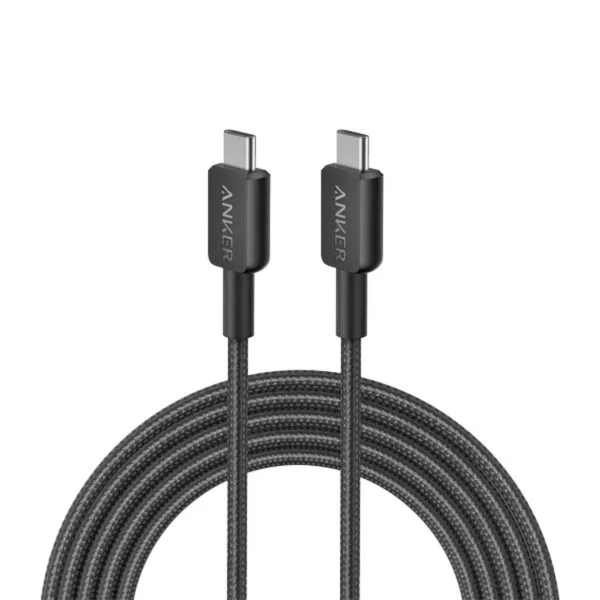 Anker 322 Braided Type-C to Type-C 1m Cable - A81F5H11 - photo 2 - Shopo.lk