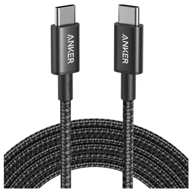 Anker A8752H11 60W USB-C to USB-C Braided Cable 1M - Shopo.lk Sri Lanka
