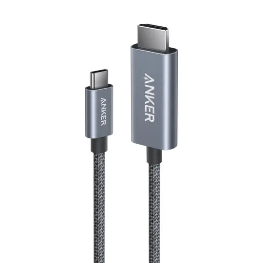 Anker A87E0H11 Nano USB-C to HDMI 4K Braided Cable 3ft - Shopo.lk Sri Lanka