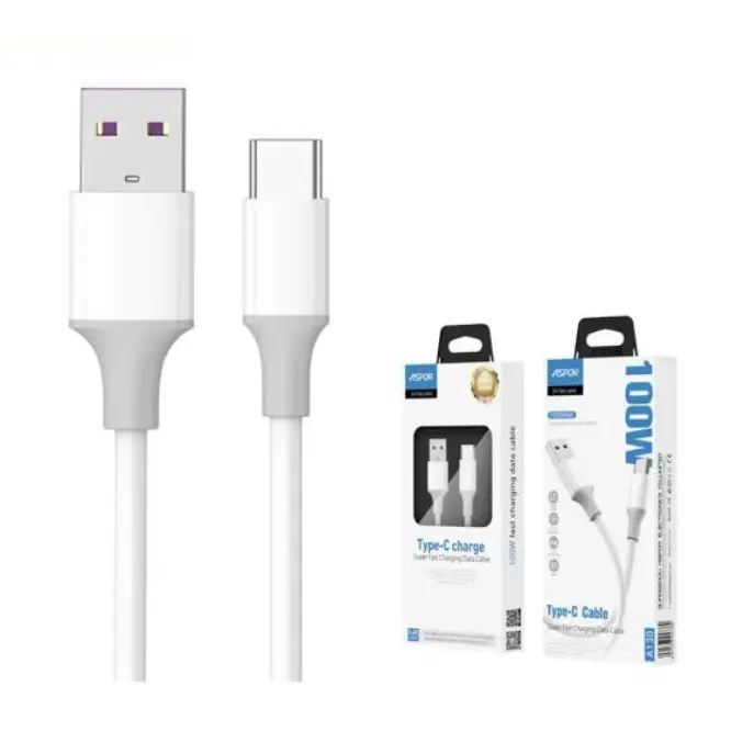 Aspor A130 Type-C 1M Cable - photo 2 - Shopo.lk
