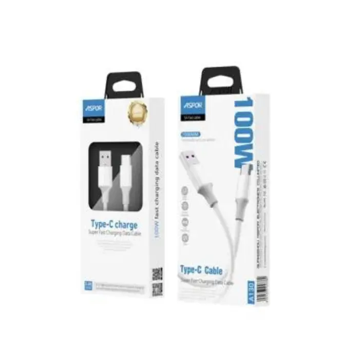 Aspor A130 Type-C 1M Cable - photo 4 - Shopo.lk