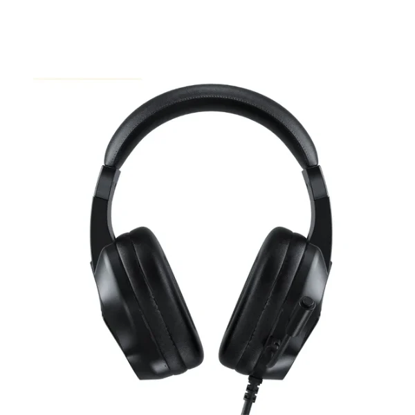 ASPOR A257 RGB Wired Gaming Headset with Microphone, 50mm Drivers, Volume Control, Black - photo 2 - Shopo.lk