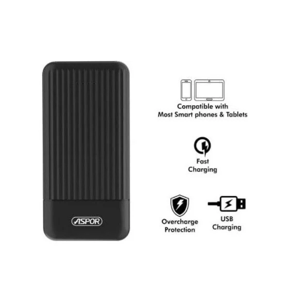 Aspor A323 10000mAh Power Bank - Shopo.lk Sri Lanka