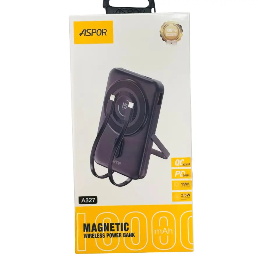 Aspor A327 10000mAh Power Bank - photo 4 - Shopo.lk