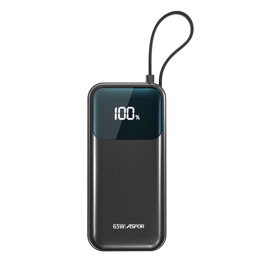 Aspor A362 65w 20000mAh Powerbank - photo 2 - Shopo.lk