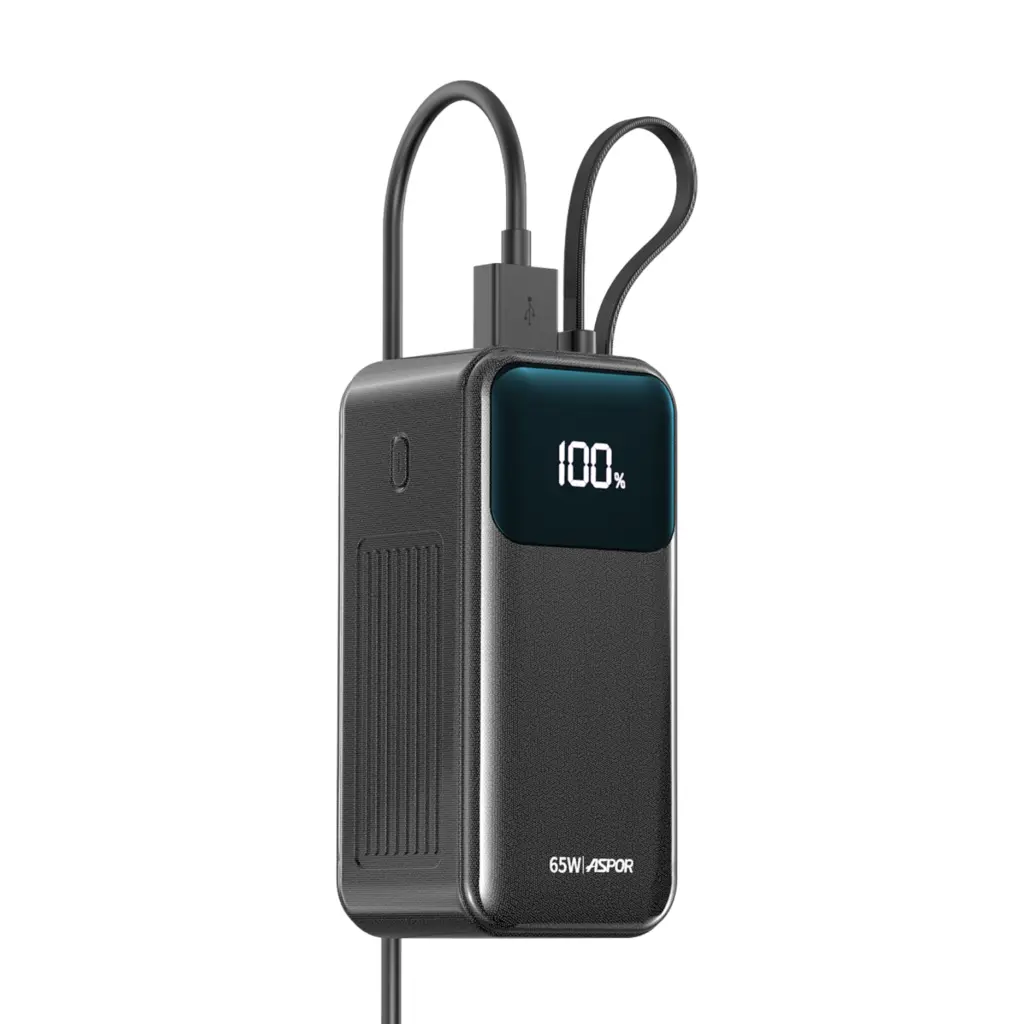 Aspor A362 65w 20000mAh Powerbank - photo 4 - Shopo.lk