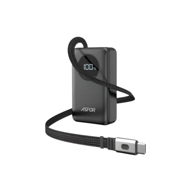 Aspor A372 10000mAh 22.5W Dual Fast Charging Power Bank - Shopo.lk Sri Lanka