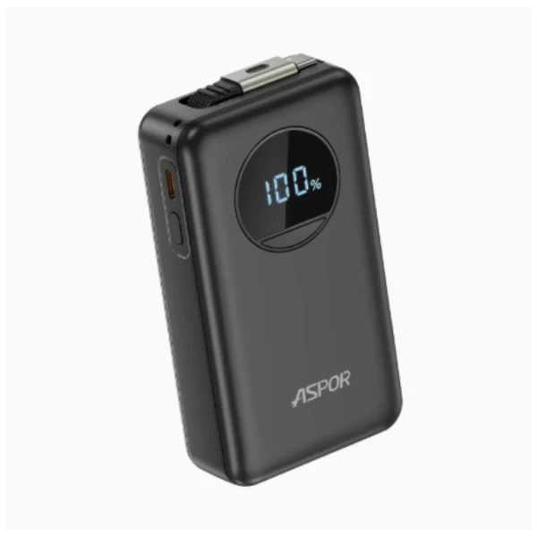 Aspor A372 10000mAh 22.5W Dual Fast Charging Power Bank - photo 2 - Shopo.lk
