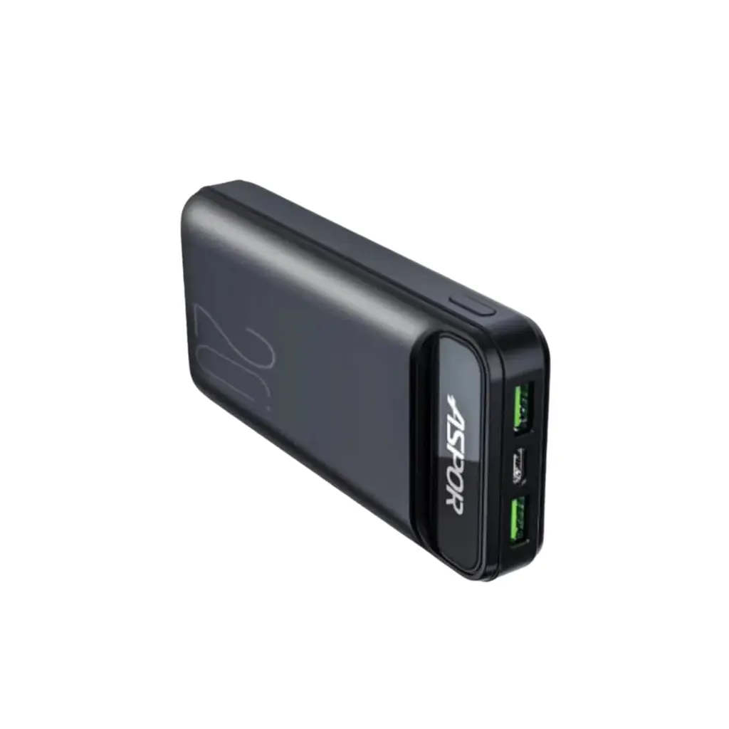 ASPOR A396PD 20000mAh Fast Charging Power Bank - photo 2 - Shopo.lk