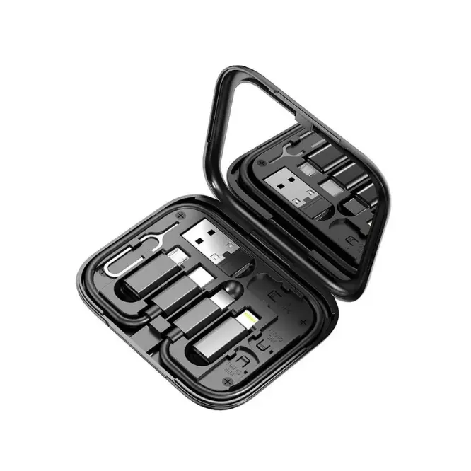 Aspor A561 Multi Functional Data Cable Accessories Storage Box - Shopo.lk Sri Lanka