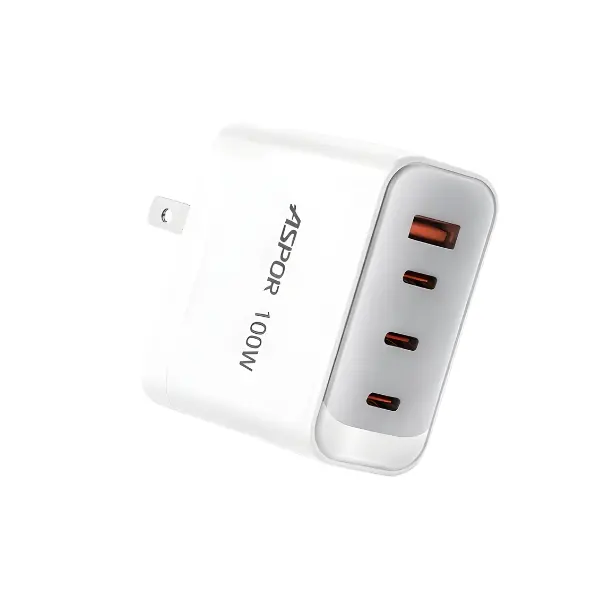 Aspor A837 100W GaN Super Fast Charger (UK ) - photo 2 - Shopo.lk