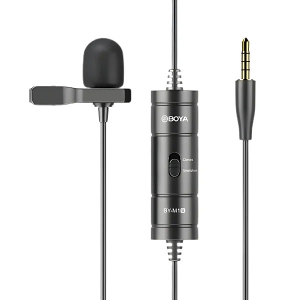 BOYA BY-M1S Universal Lavalier Microphone - Shopo.lk Sri Lanka