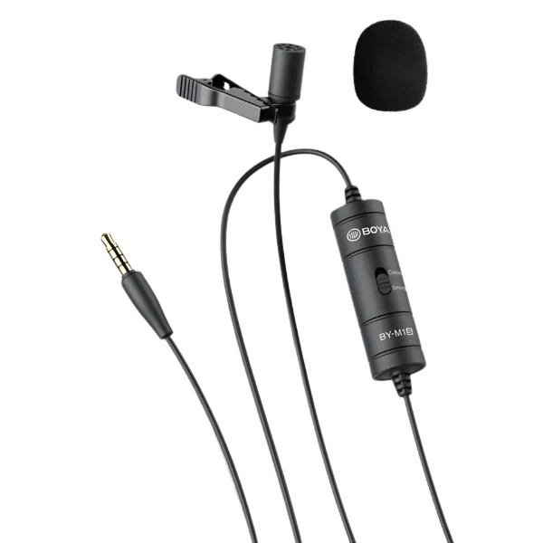 BOYA BY-M1S Universal Lavalier Microphone - photo 2 - Shopo.lk