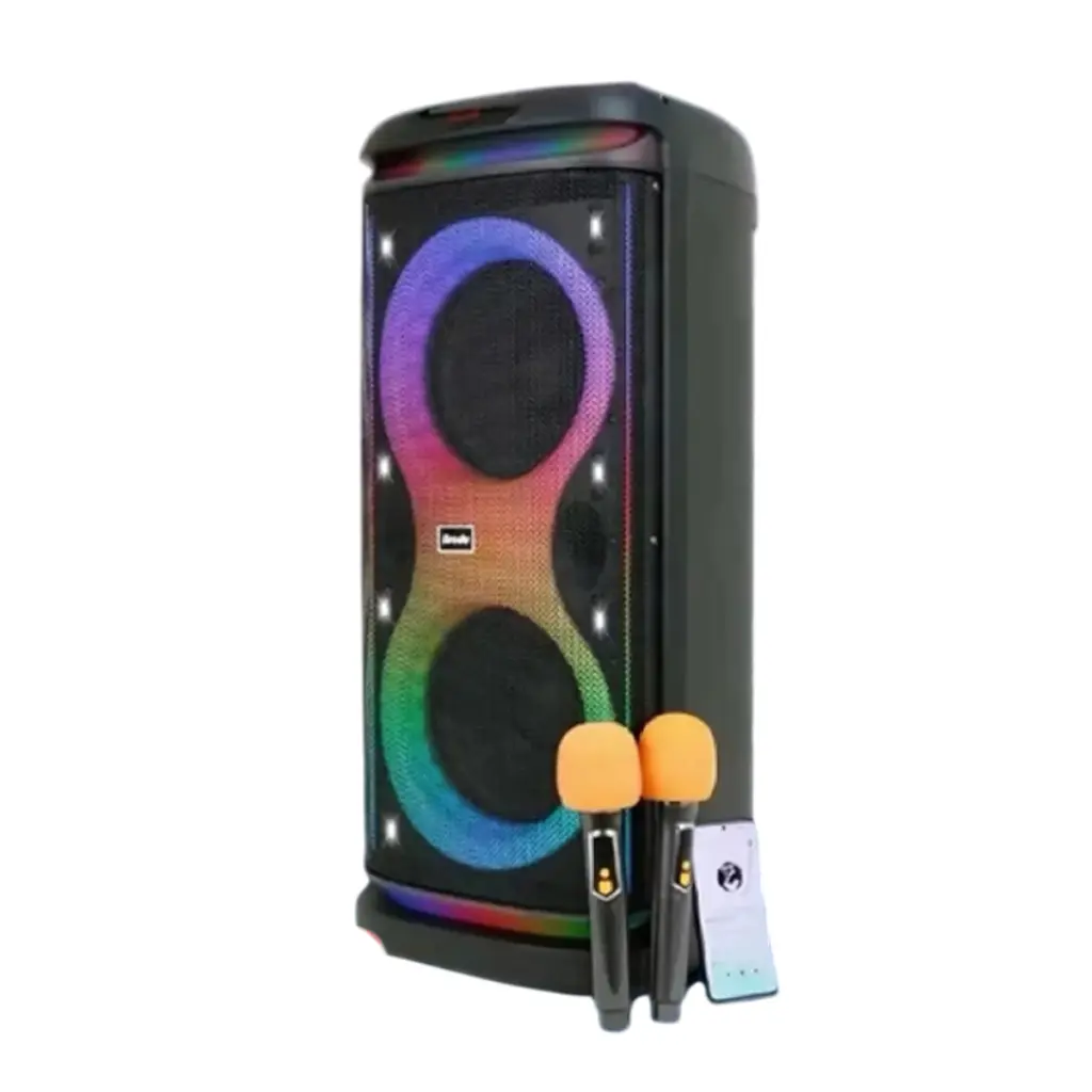Brodu BTS-1995 Bluetooth Karaoke Speaker - photo 2 - Shopo.lk