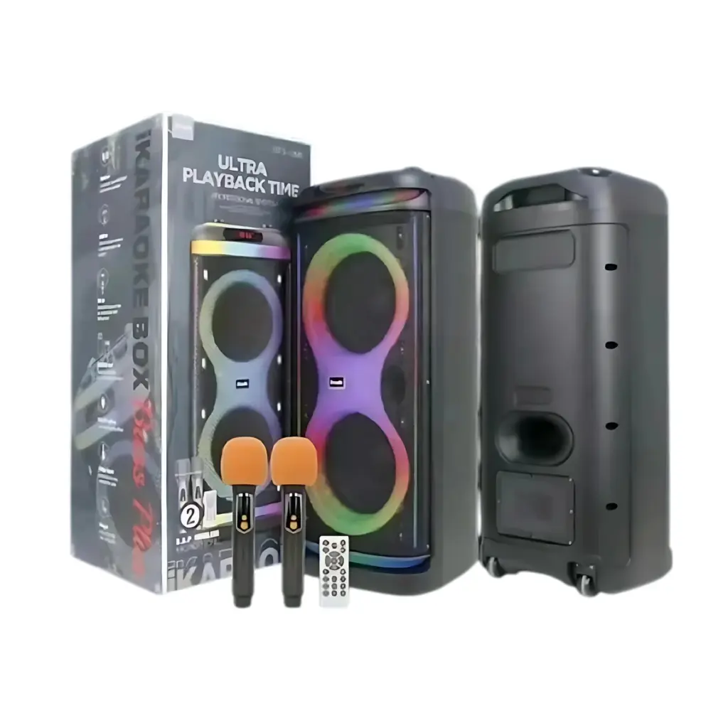 Brodu BTS-1995 Bluetooth Karaoke Speaker - photo 3 - Shopo.lk
