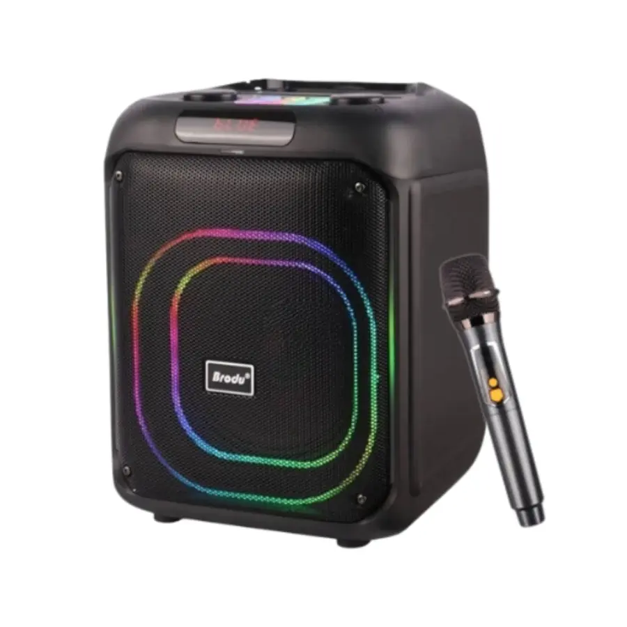 Brodu BTS-2107 Bluetooth Karaoke Speaker - Shopo.lk Sri Lanka