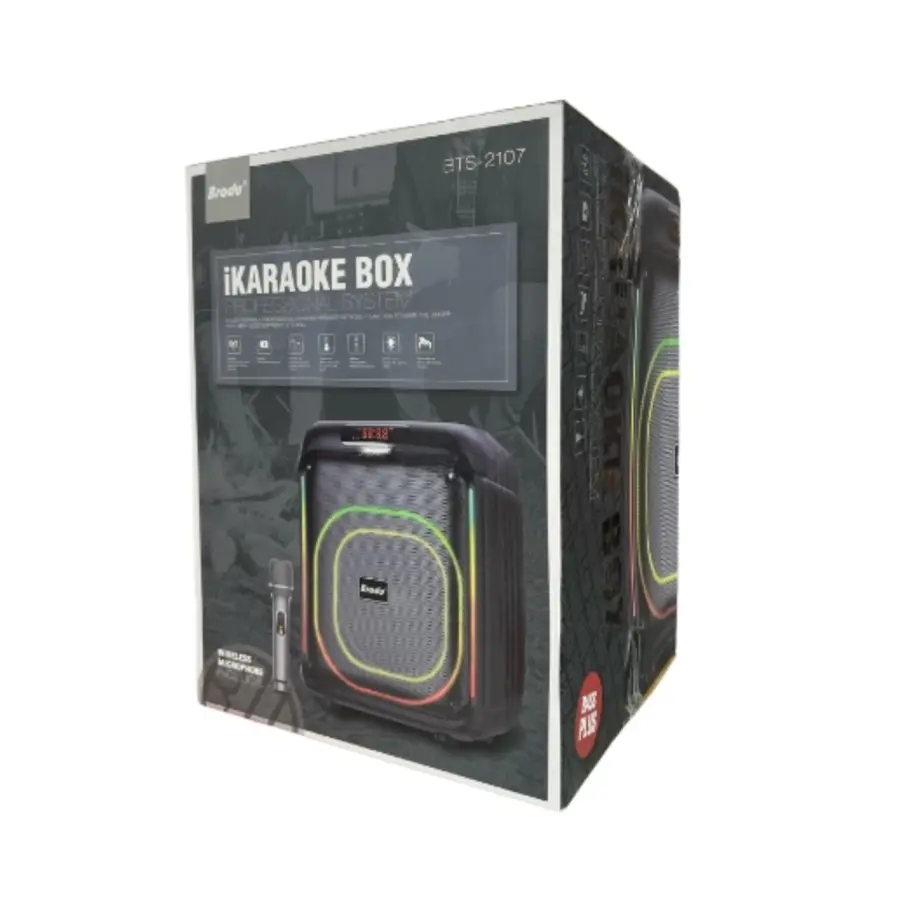 Brodu BTS-2107 Bluetooth Karaoke Speaker - photo 5 - Shopo.lk